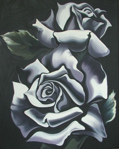 James Blunt - Goodbye My Lover Lyrics Two~roses~on~black